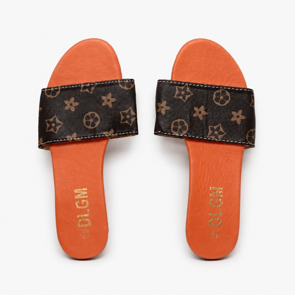 Sandalia TOGAR 16 – Naranja Estampada